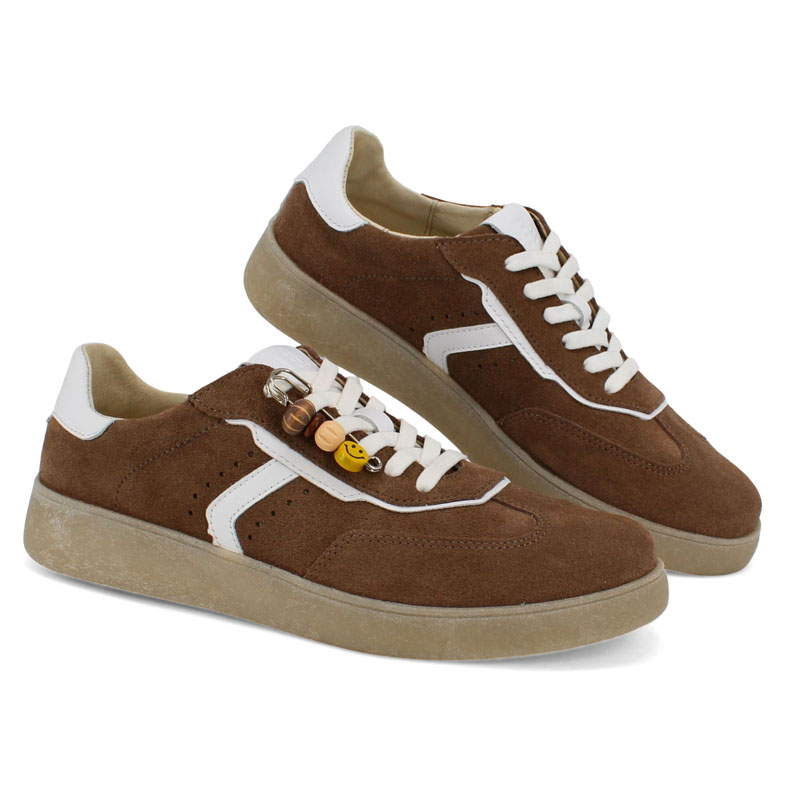 Полуботинки, артикул 2536, цвет коричневый купить в интернет-магазине Shoeslel с доставкой по России