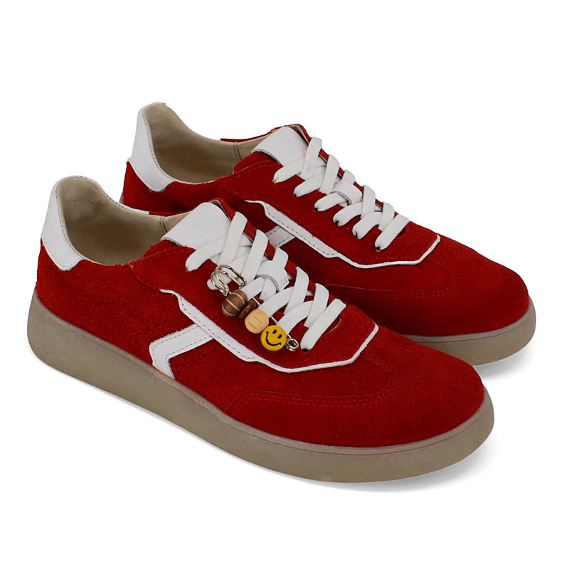 Полуботинки, артикул 2536, цвет красный купить в интернет-магазине Shoeslel с доставкой по России