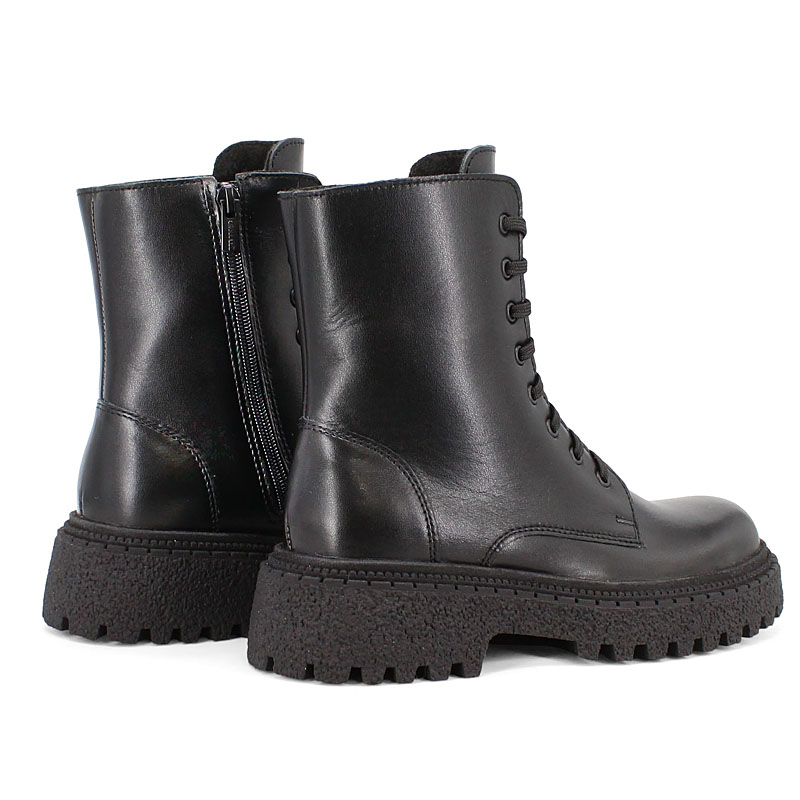 Ботинки, артикул 2552, цвет черный купить в интернет-магазине Shoeslel с доставкой по России