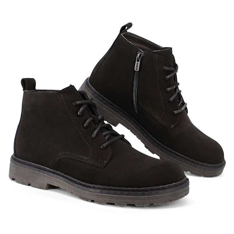 Ботинки, артикул 2573, цвет черный купить в интернет-магазине Shoeslel с доставкой по России