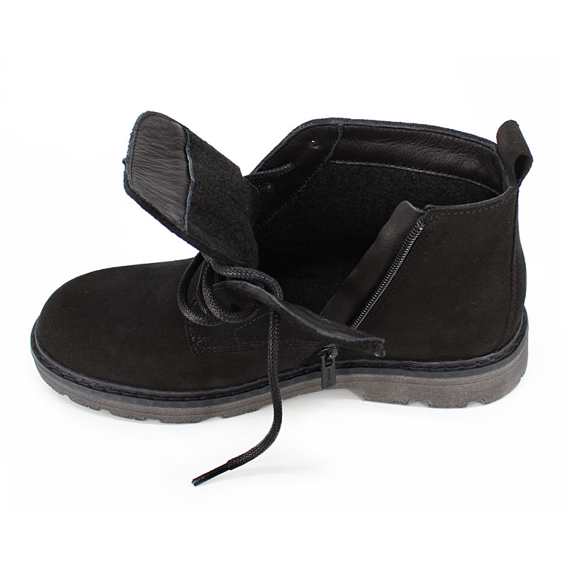 Ботинки, артикул 2573, цвет черный купить в интернет-магазине Shoeslel с доставкой по России