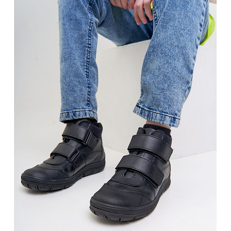 Ботинки байка, артикул 54, цвет черный купить в интернет-магазине Shoeslel с доставкой по России