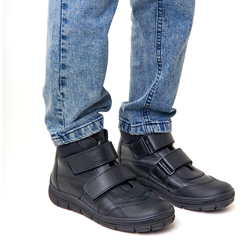 Ботинки байка, артикул 54, цвет черный купить в интернет-магазине Shoeslel с доставкой по России