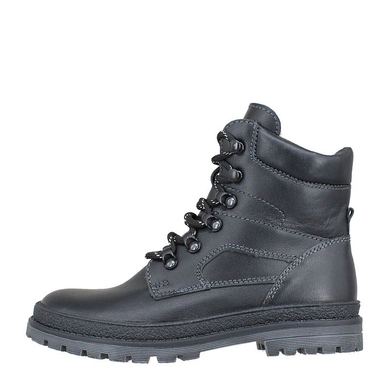 Ботинки нат.мех, артикул 62, цвет черный купить в интернет-магазине Shoeslel с доставкой по России