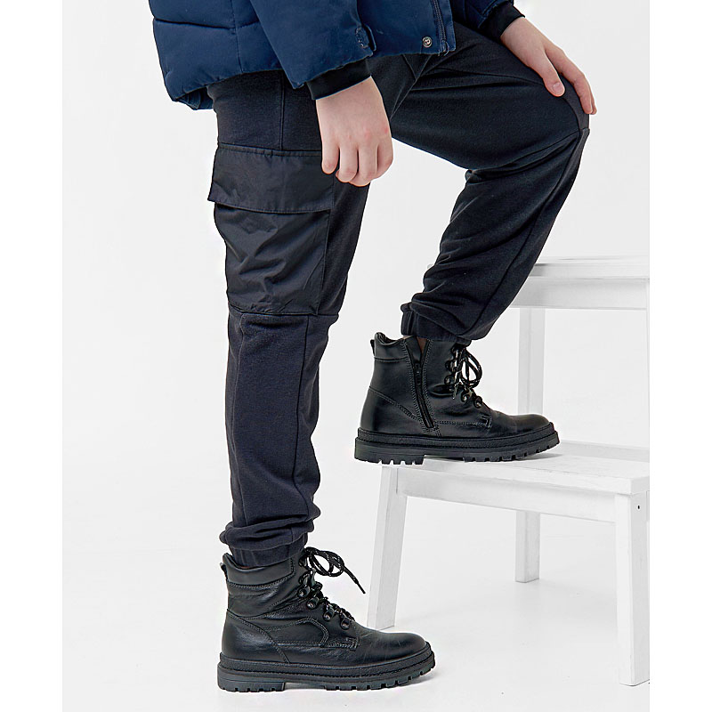 Ботинки нат.мех, артикул 62, цвет черный купить в интернет-магазине Shoeslel с доставкой по России