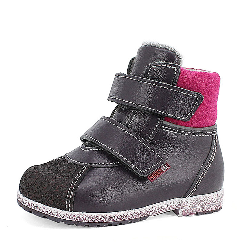 Ботинки ясельные байка, артикул 819, цвет черника купить в интернет-магазине Shoeslel с доставкой по России