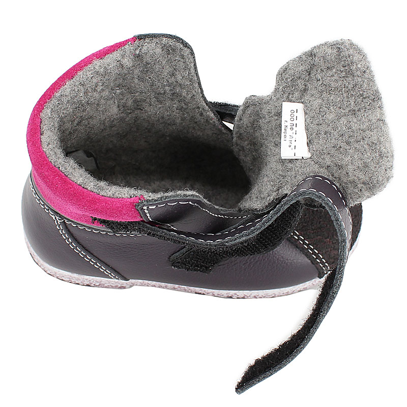 Ботинки ясельные байка, артикул 819, цвет черника купить в интернет-магазине Shoeslel с доставкой по России