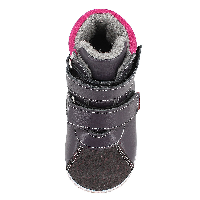 Ботинки ясельные байка, артикул 819, цвет черника купить в интернет-магазине Shoeslel с доставкой по России