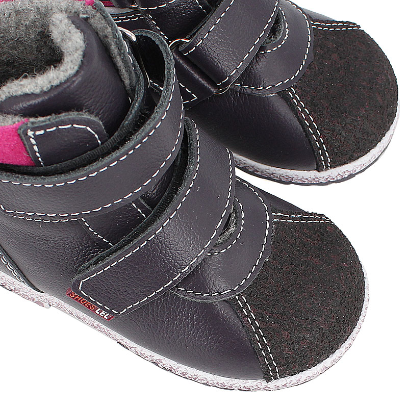 Ботинки ясельные байка, артикул 819, цвет черника купить в интернет-магазине Shoeslel с доставкой по России