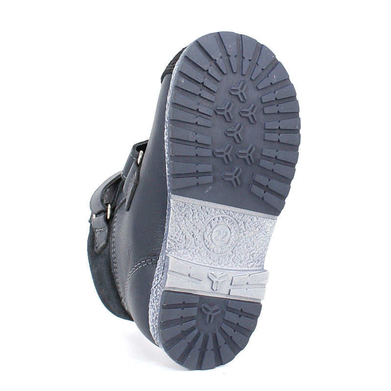 Ботинки ясельные байка, артикул 819, цвет синий купить в интернет-магазине Shoeslel с доставкой по России