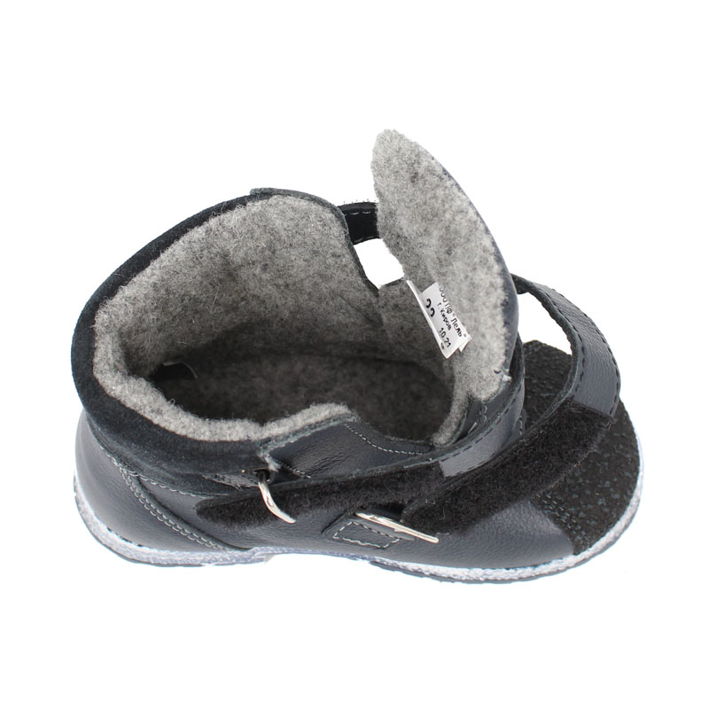 Ботинки ясельные байка, артикул 819, цвет синий купить в интернет-магазине Shoeslel с доставкой по России