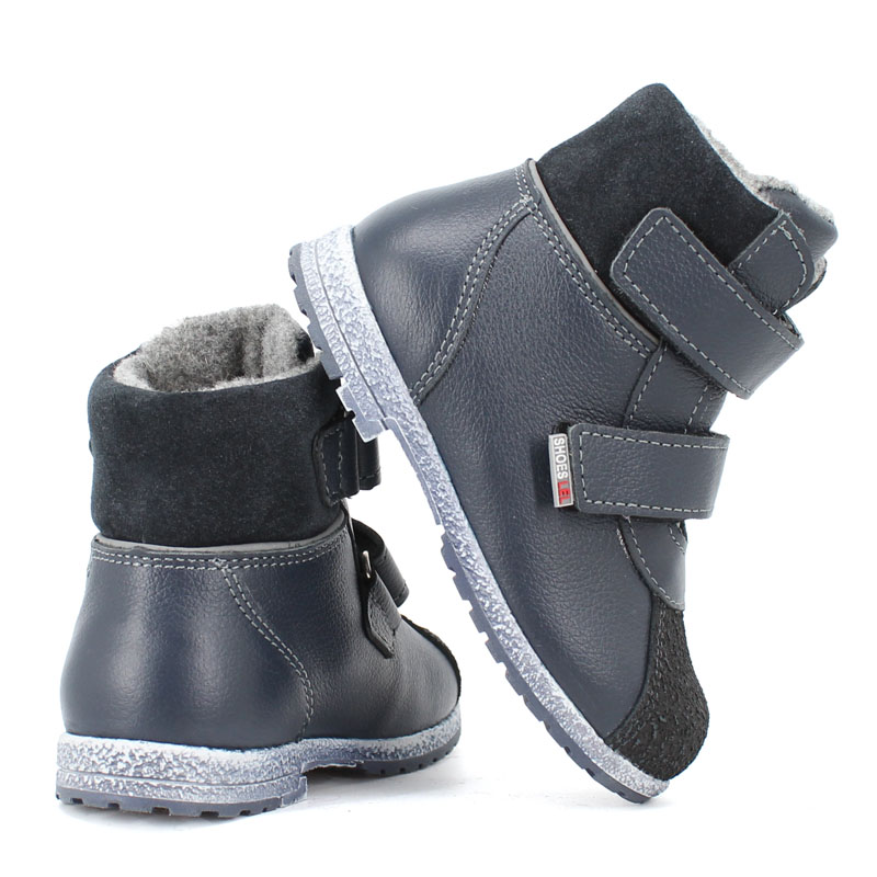 Ботинки ясельные байка, артикул 819, цвет синий купить в интернет-магазине Shoeslel с доставкой по России