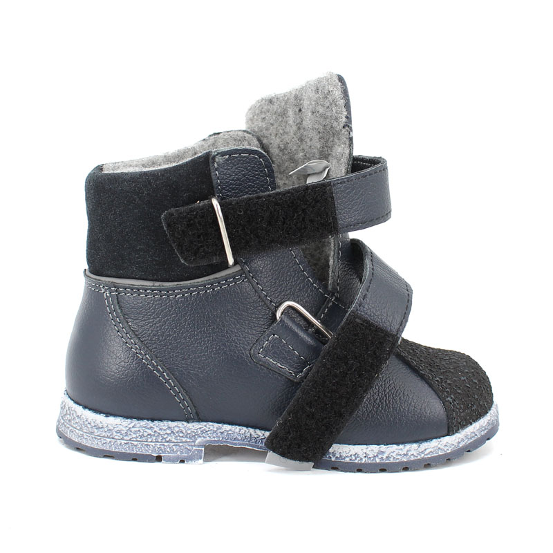 Ботинки ясельные байка, артикул 819, цвет синий купить в интернет-магазине Shoeslel с доставкой по России
