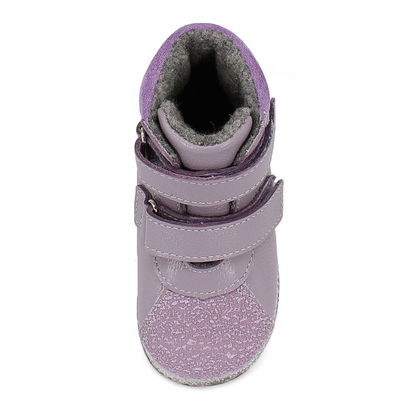 Ботинки ясельные байка, артикул 819, цвет сиреневый купить в интернет-магазине Shoeslel с доставкой по России