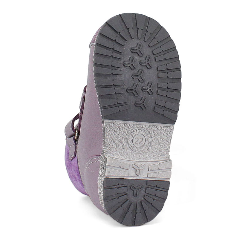 Ботинки ясельные байка, артикул 819, цвет сиреневый купить в интернет-магазине Shoeslel с доставкой по России