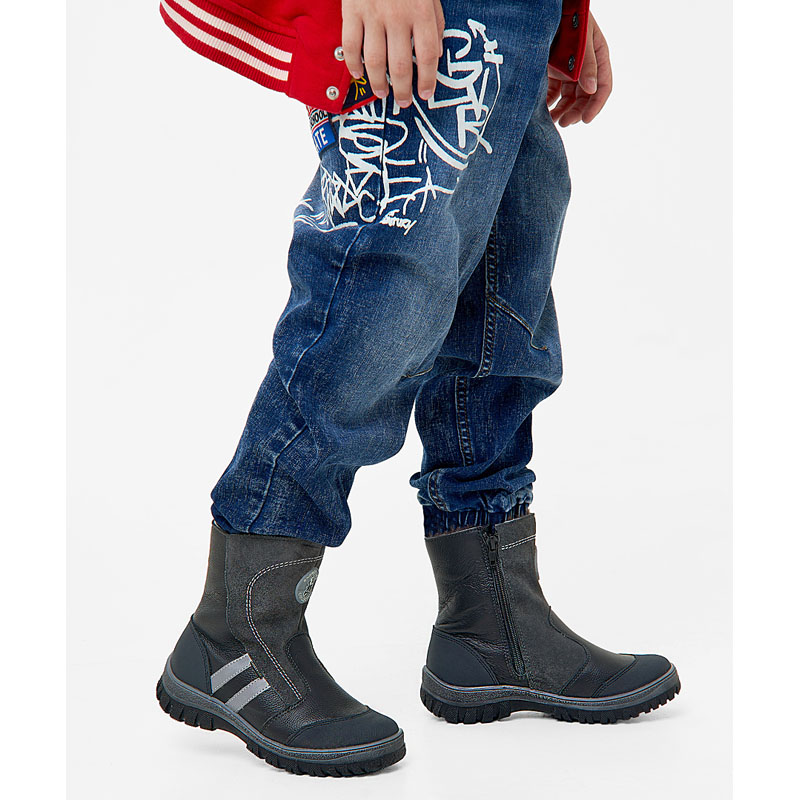 Сапожки нат.мех, артикул 958, цвет черный купить в интернет-магазине Shoeslel с доставкой по России