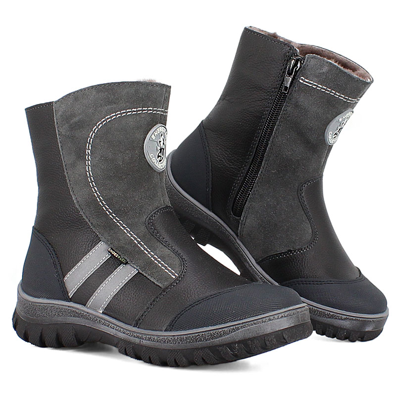 Сапожки нат.мех, артикул 958, цвет черный купить в интернет-магазине Shoeslel с доставкой по России