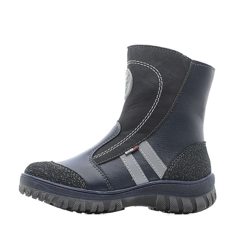 Сапожки нат.мех, артикул 958, цвет синий купить в интернет-магазине Shoeslel с доставкой по России