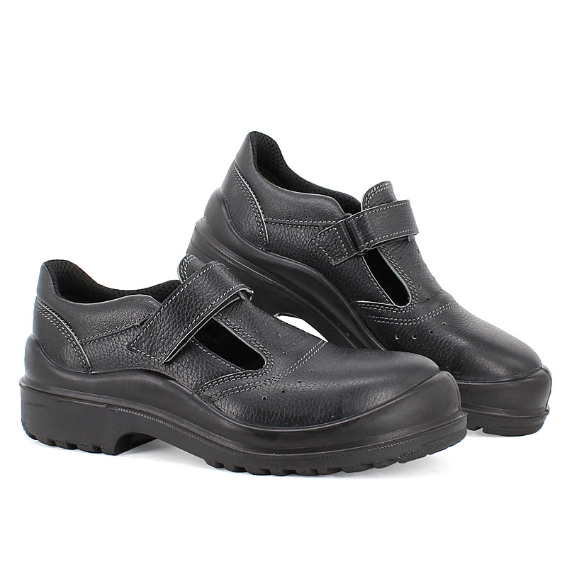 Полуботинки с перфорацией крепление velcro с ударопрочным носком