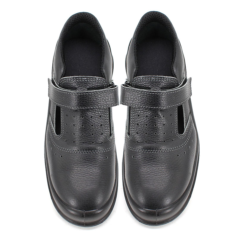 Полуботинки с перфорацией крепление velcro с ударопрочным носком