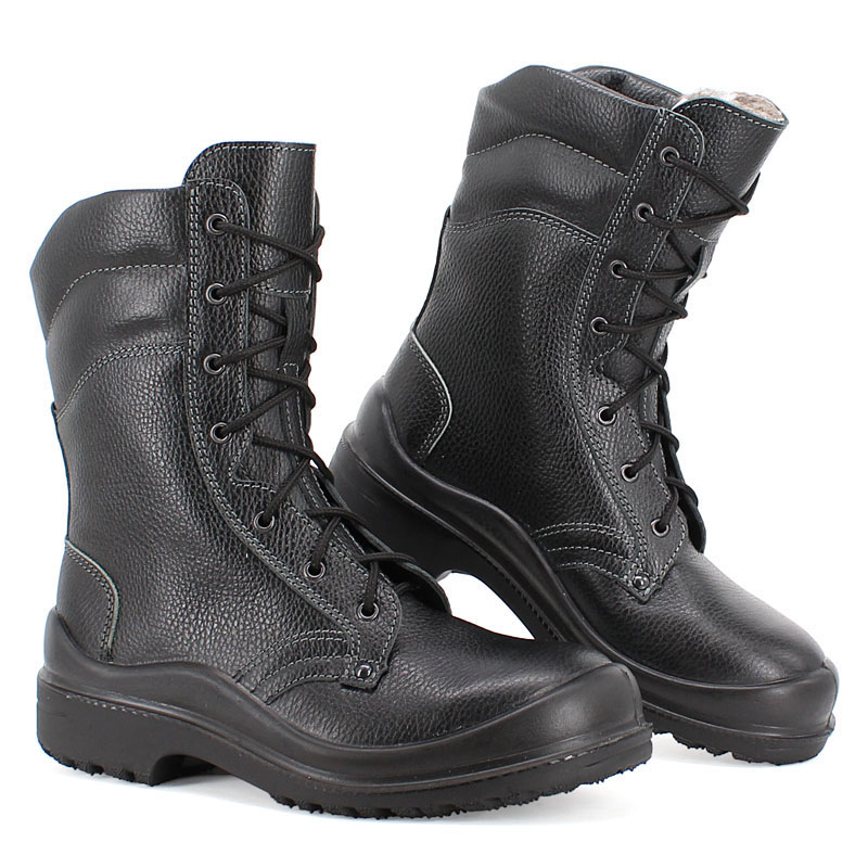 Ботинки типа "омон" с утеплителем и ударопрочным носком