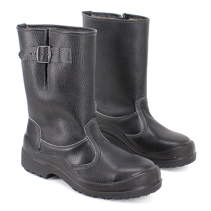 Сапоги цельноюфтевые с утеплителем и ударопрочным носком