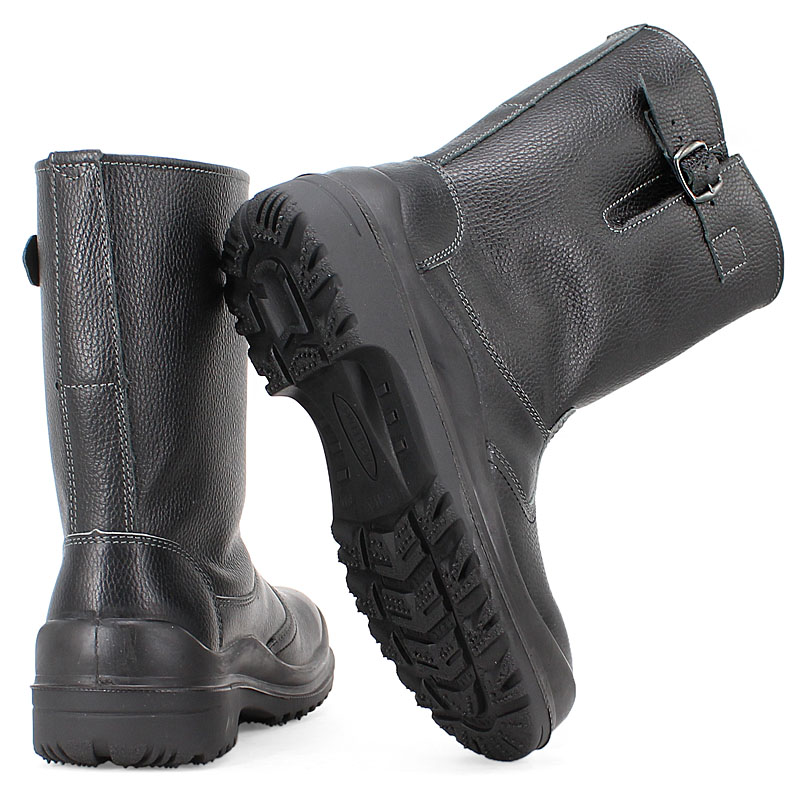 Сапоги цельноюфтевые с утеплителем и ударопрочным носком